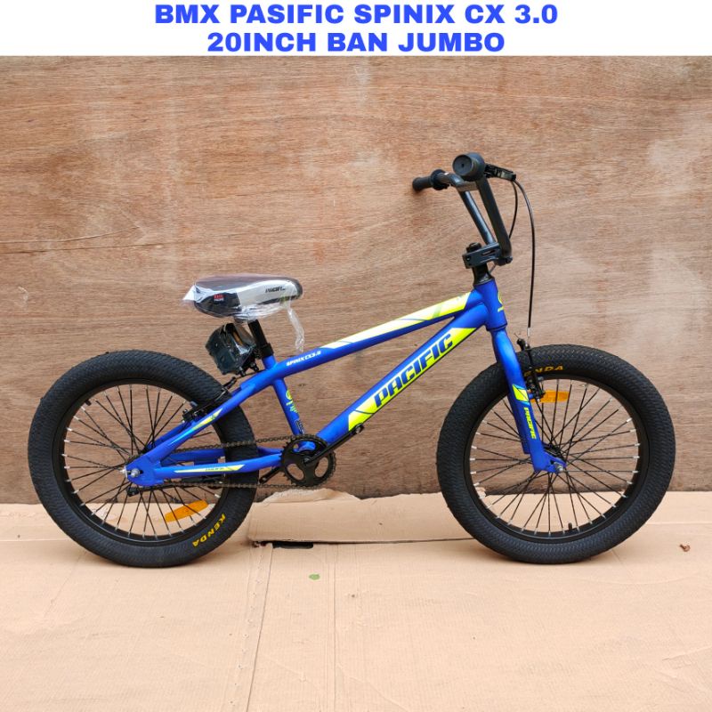Sepeda Bmx Pasific Spinix Cx 3.0 20Inch Ban 3.0 Jumbo Hi-ten stell