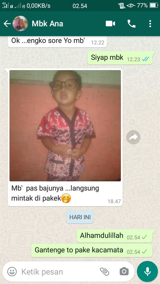 Set Baju Tidur Batik Anak Motif Cerah Untuk Usia 1-5 Tahun Laki-laki Dan Perempuan.
