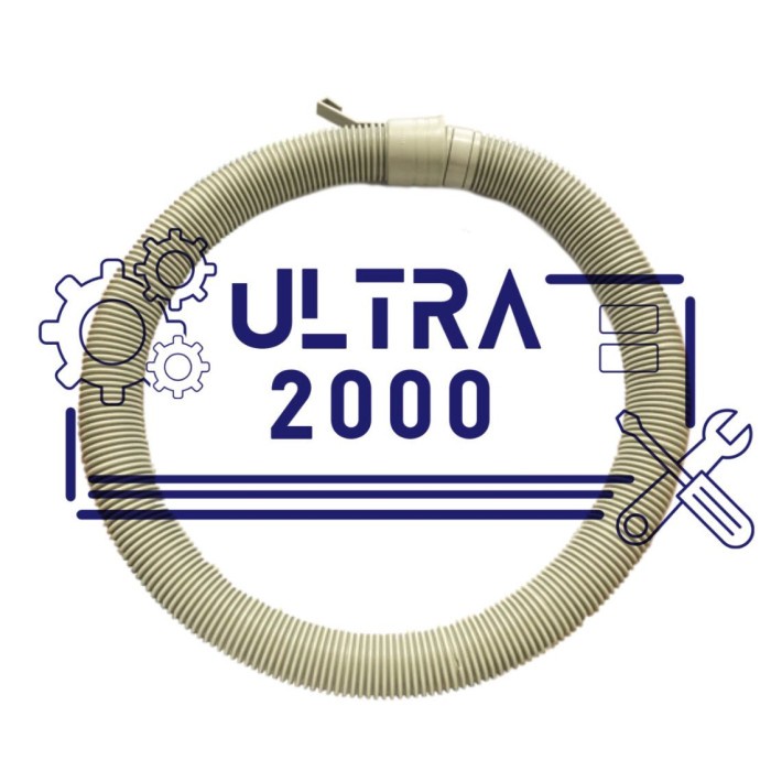 SELANG PEMBUANGAN MESIN CUCI UMUM UNIVERSAL / Selang Pembuangan Air Mesin Cuci 1 Tabung 2 Tabung / S