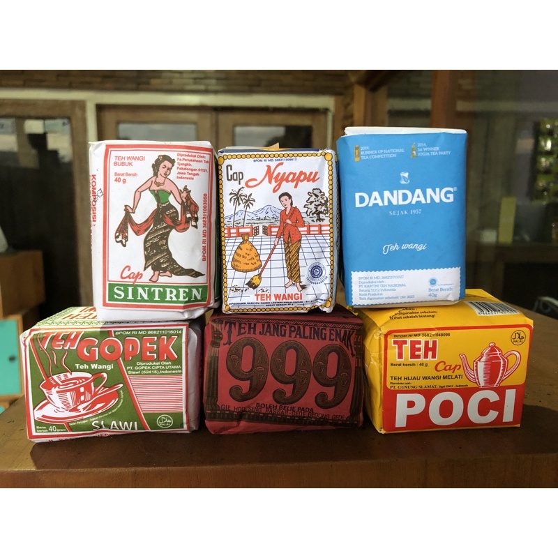 

Teh Tubruk ala wedangan solo (40gram x 6pcs)