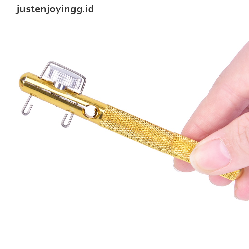 // justenjoyingg.id // Metal Fishing Hook Knotting Tool &amp; Tie Hook Loop Making Device Hooks Remover ~