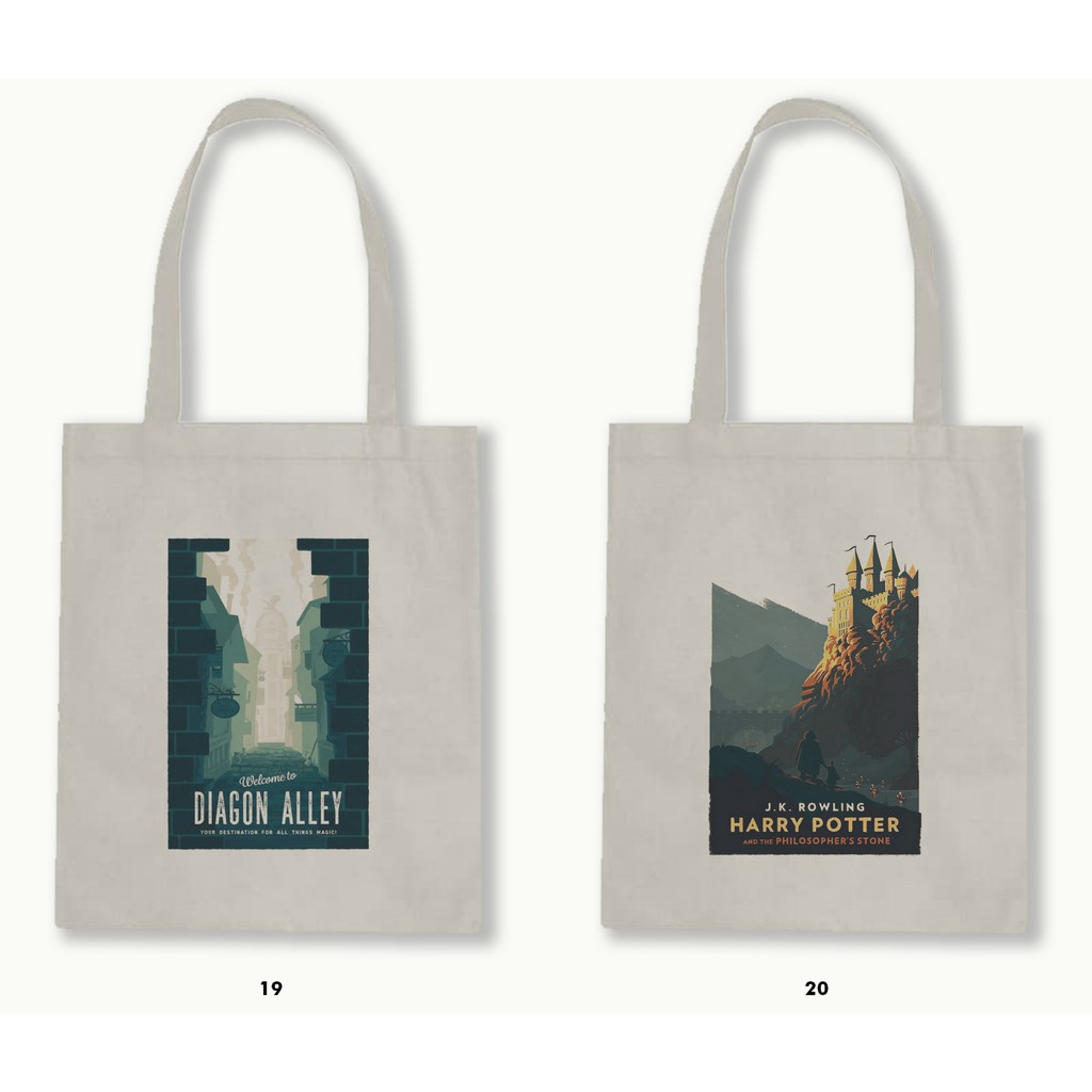 TOTE BAG RESLETING - HARRY POTTER series.18