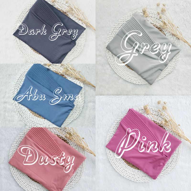 Jilbab Bergo Hamidah Jersey L /Hijab Instand-6