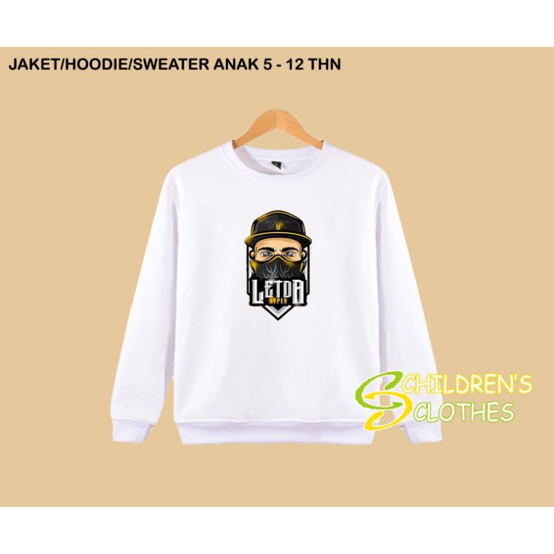 sweater anak letda hyper crewneck anak letda hyper
