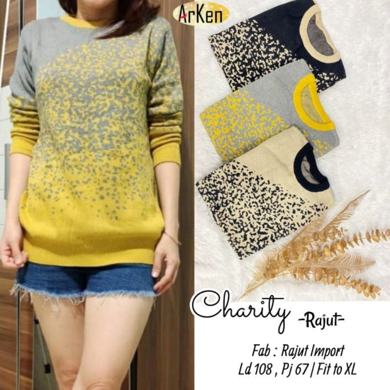 CHARITY RAJUT BY ARKEN