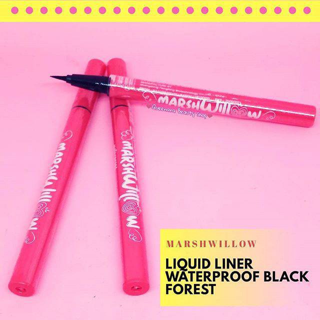 ★ BB ★ Marshwillow Liquid Liner Waterproof Black Forest Eyeliner by Natasha Wilona