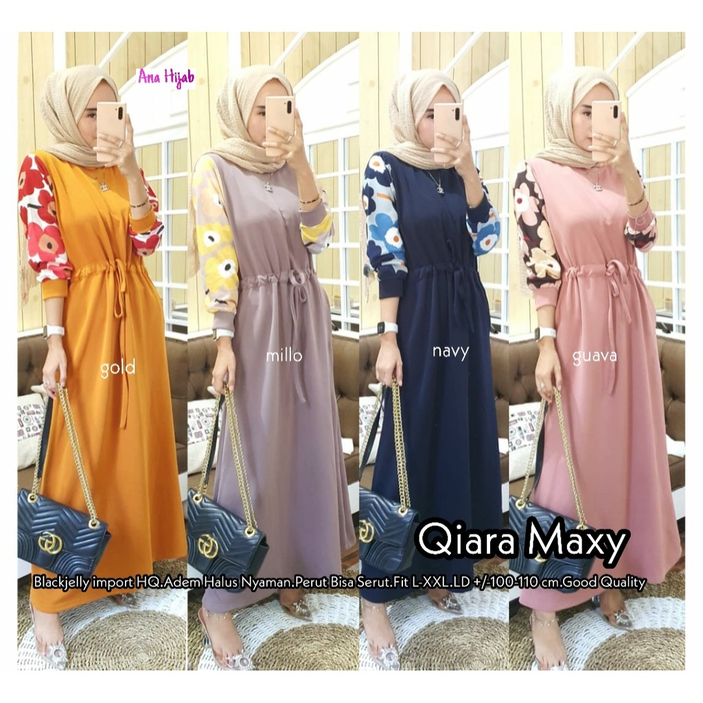 GAMIS QIARA MAXY ANA HIJAB  0407