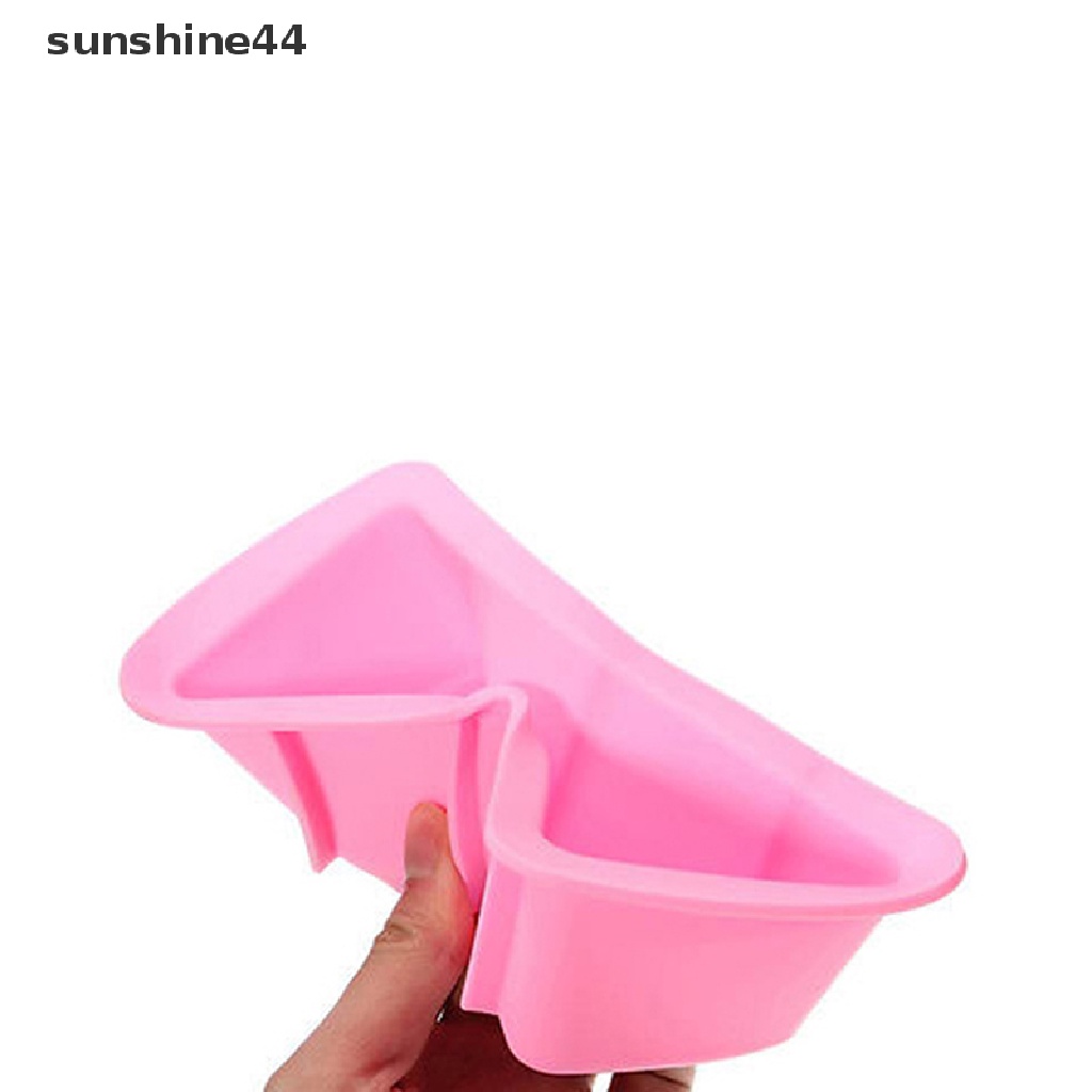 Sunshine Cetakan Kue / Roti Bentuk Persegi Panjang Bahan Silikon Anti Lengket  .