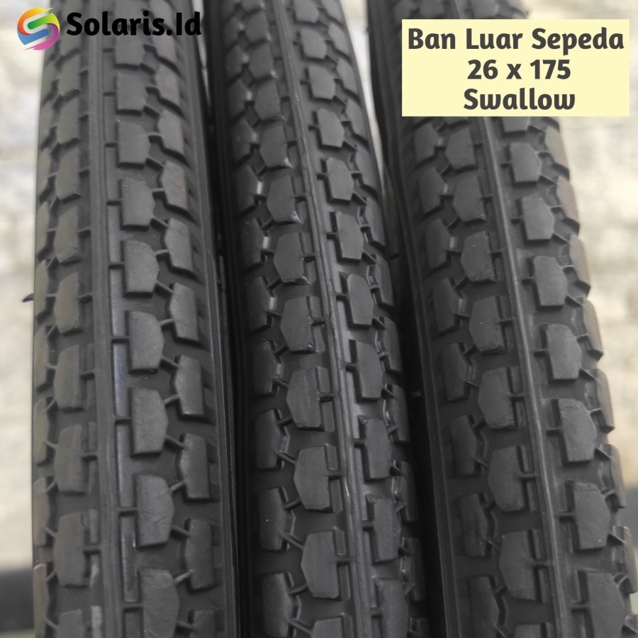 Ban Luar Sepeda Mini MTB 26 x 1.75 175 / 2.125 2125 Swallow