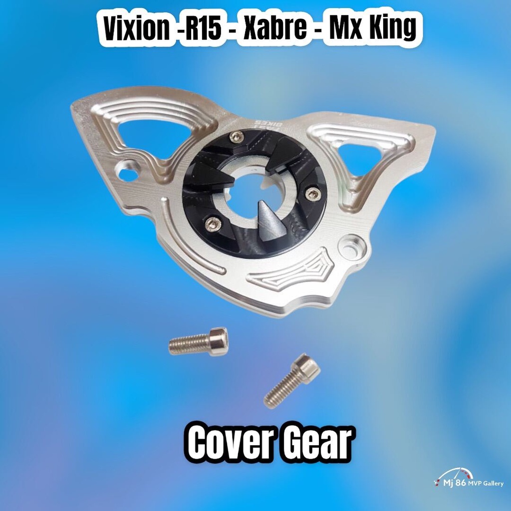 Cover Gear Depan Vixion Mx King R15 V2 R15 V3 Xabre Full Cnc