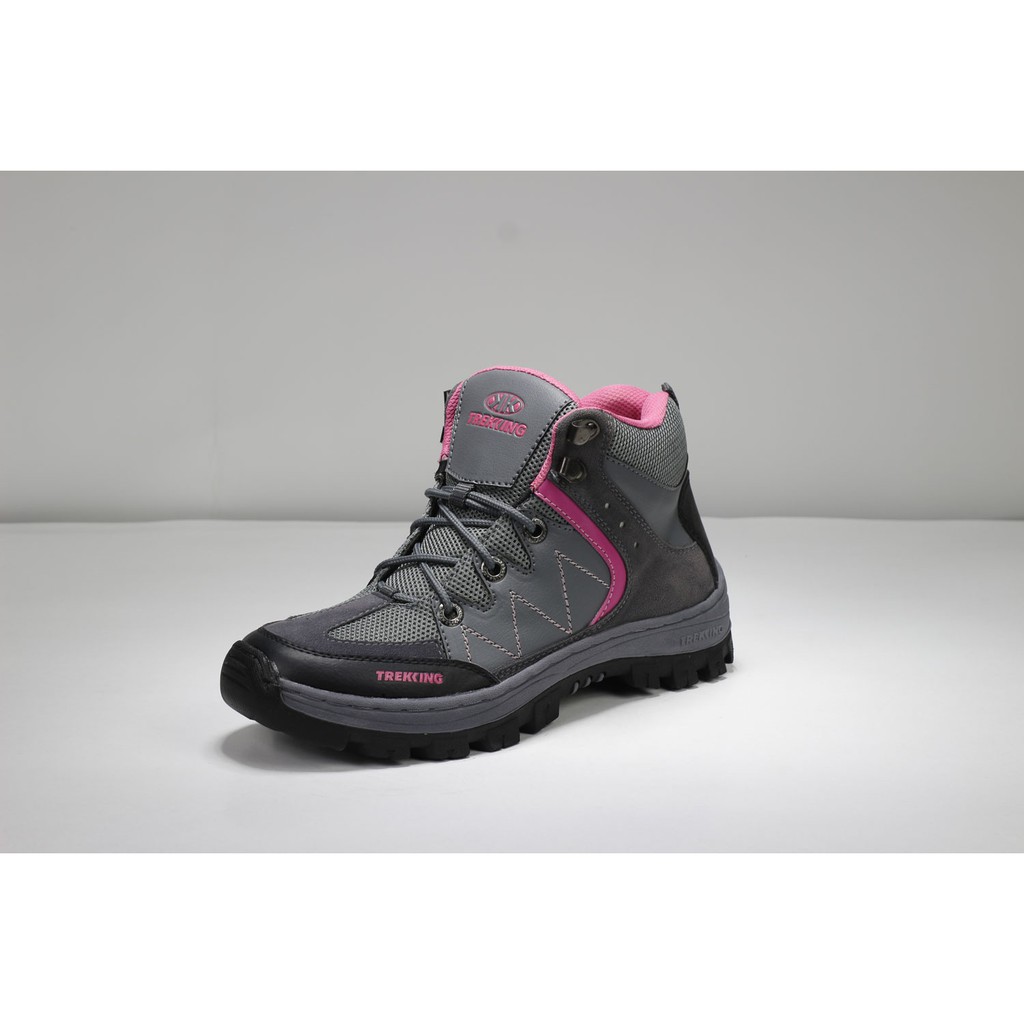 sepatu gunung wanita / sepatu trekking tms 120 pink