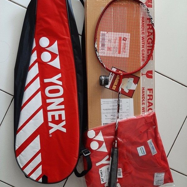 RAKET YONEX ARCSABER LIGHT 15i BONUS LENGKAP