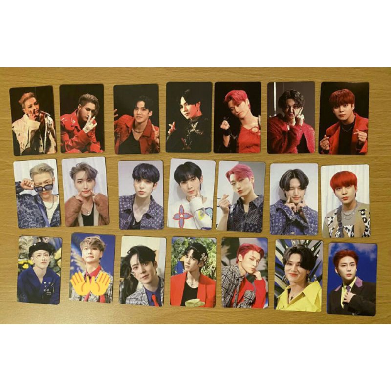READY STOCK sharing subk pc photocard ateez