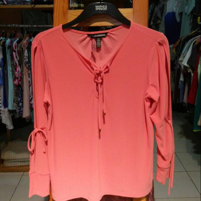 Blouse lengan panjang cantik seksi