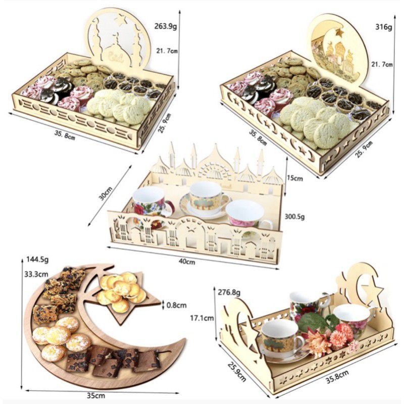 Nampan Saji Lebaran / Baki Food Tray / Nampan Pesta / Nampan Kondangan / Nampan Import Bahan Jamin Bagus