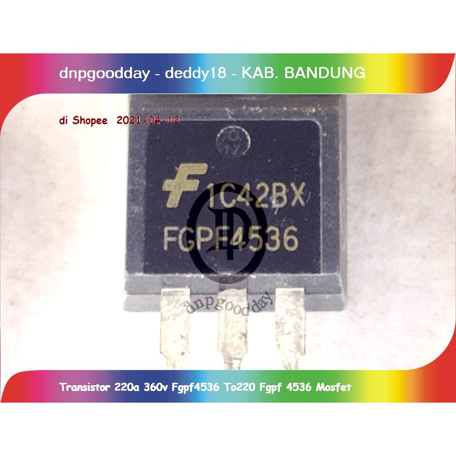 Transistor 220a 360v Fgpf4536 To220 Fgpf 4536 Mosfet