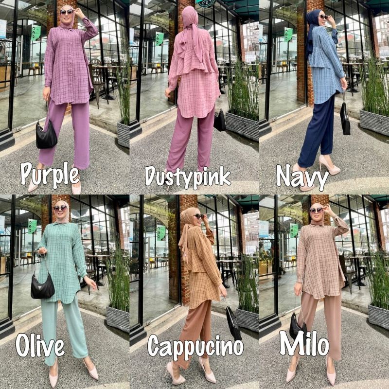 RANIA SET by ori GLAMZ GLZ setelan celana