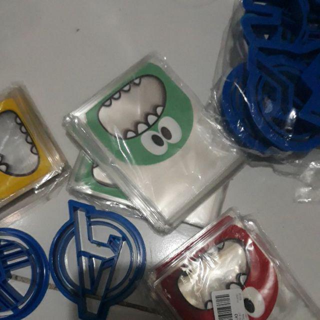 Kantong Permen Desain Kartun Lucu Dengan Perekat, Bahan Plastik, 10x7cm