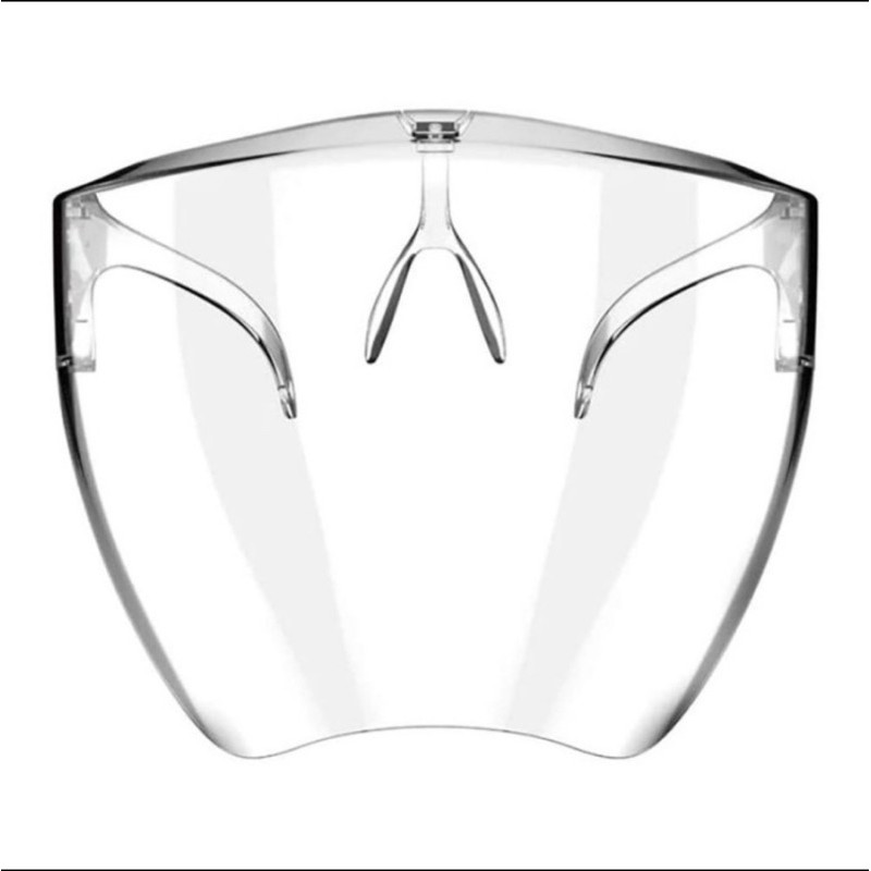 Faceshield Acrylic SULTAN Full Face Kacamata Keren Safety + Box