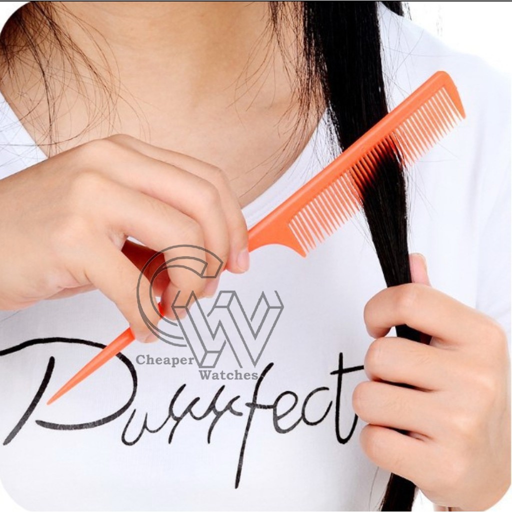Cheaper-12pcs-Sisir Rambut Sisir GAGANG Polos Sisir Sasak Plastik Warna Warni Souvenir Pernikahan