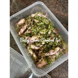 

Sambal Cumi Cabe ijo