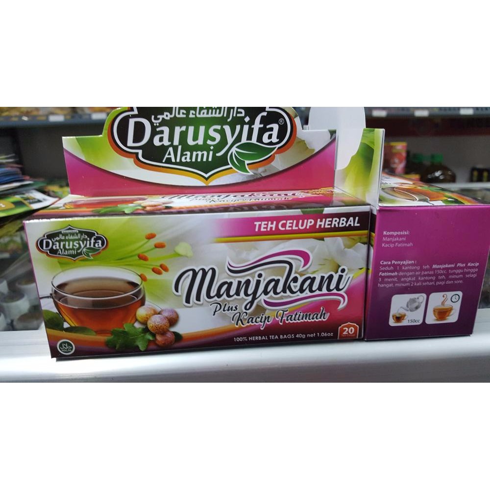 

Teh Manjakani Plus Kacip Fatimah Darusyifa N49