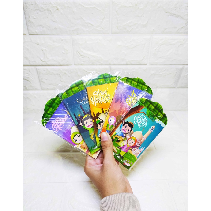 (5 pack) Angpao Lebaran SEDANG Bundle Mix ANAK SOLEH - Angpao THR