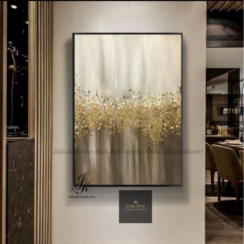 Dekorasi Dinding lukisan abstrak modern|hiasan dinding ruang tamu|lukisan abstrak kanvas