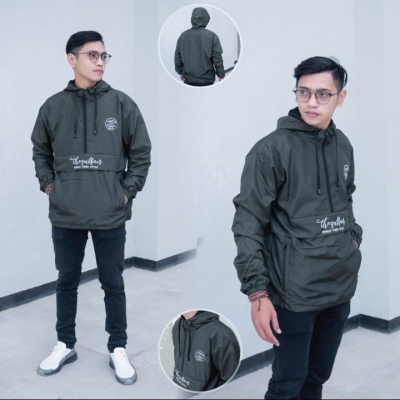 JAKET COUGLE MAN/JAKET OUTDOUR TACTIKAL UNISEX SIMPLE/JAKET OUTDOUR PRIA WANITA SIMPLE SAIZE L FITT XL-Hijau armi