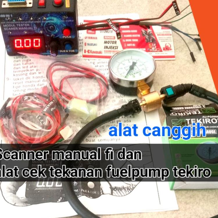 Jangan Ketinggalan order..  100 in 1 scaner manual fi full injeksi dan pressure geague alat bantu ce
