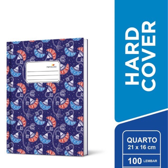 

PAPERLINE HARDCOVER 100s QUARTO
