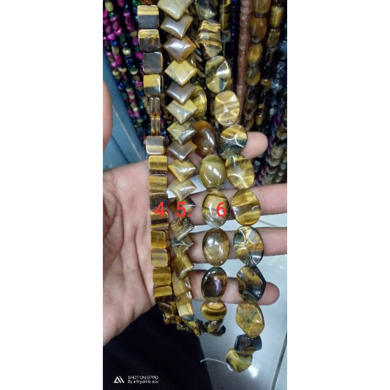 batu tiger eye oval,kotak