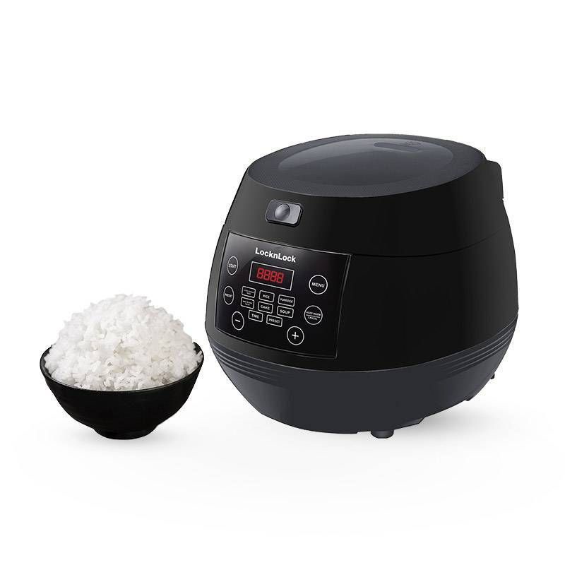 Rice Cooker Lock n Lock Small Low Carbo 1 L Hitam