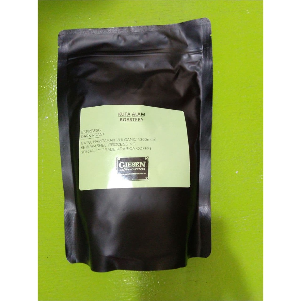 

Kopi Arabica Dark expreso Special 225g halus Aceh