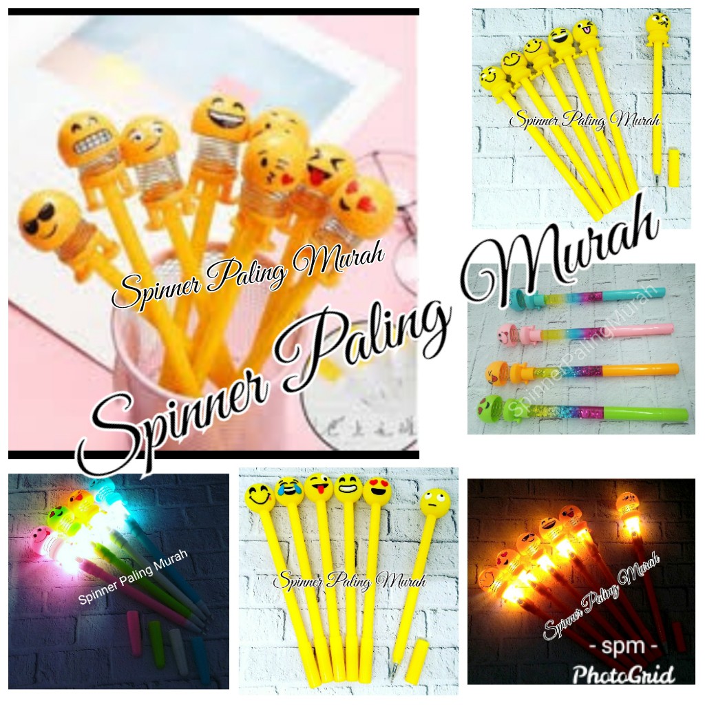 

Pulpen Karakter Emoji / Pen Gel Fancy Karakter