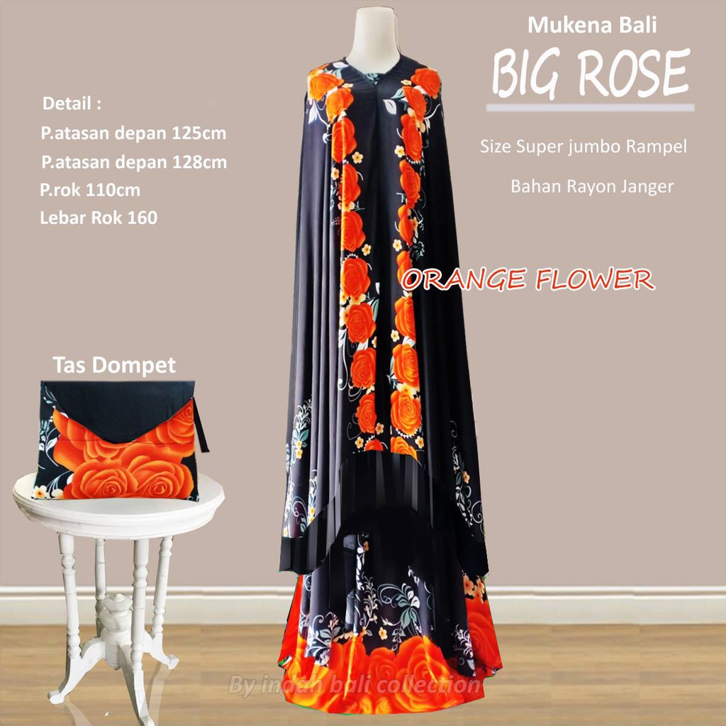 Mukena BigRose Mukena Dewasa Mukena Murah Mukena Jumbo Mukena Bali Dewasa Mukena Bali Jumbo