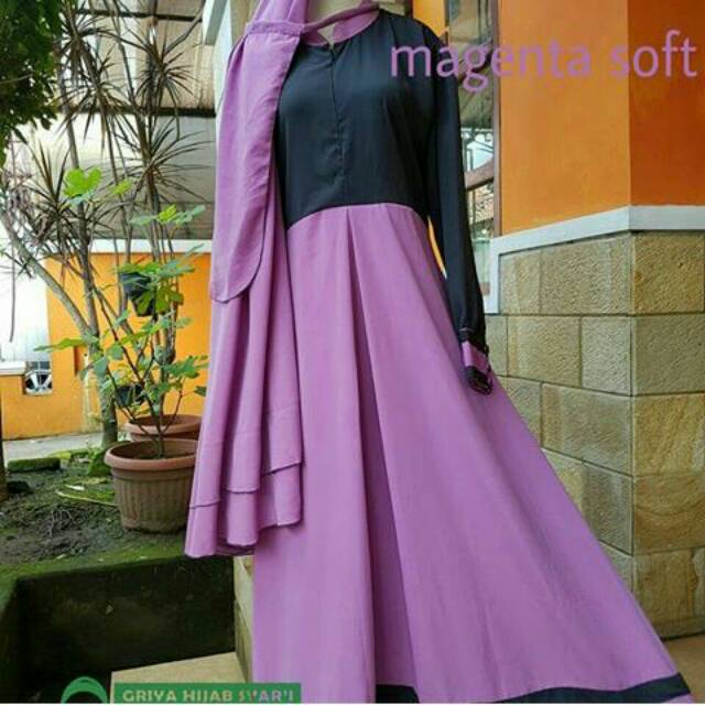 Set gamis Athifa by Asyifa Lany