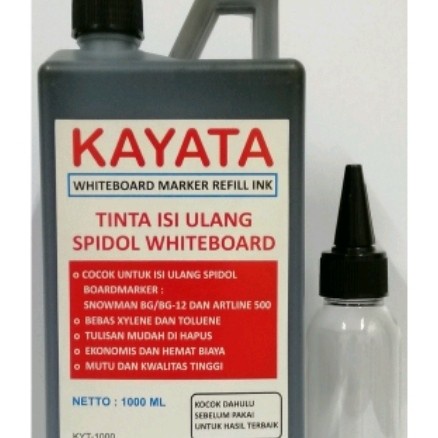 

Hari Ini Tinta Isi Ulang Spidol Non Permanen Refill White Board Marker Ink 1L Limited