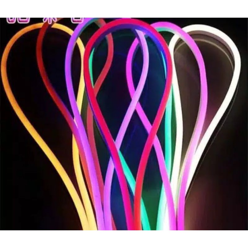 lampu Led neon flex led strip susu neon flex led 50m 50 m 220volt