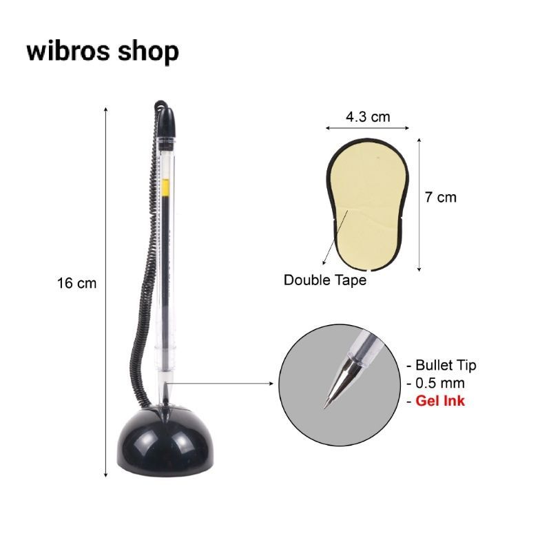 

Pen Stand Gel Pen Pena Joyko PSGP-147 0.5 mm
