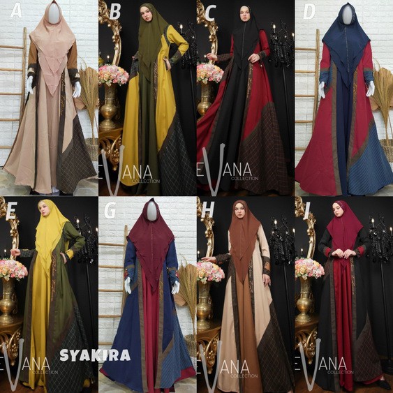 Gamis SYAKIRA  Original by TREVANA