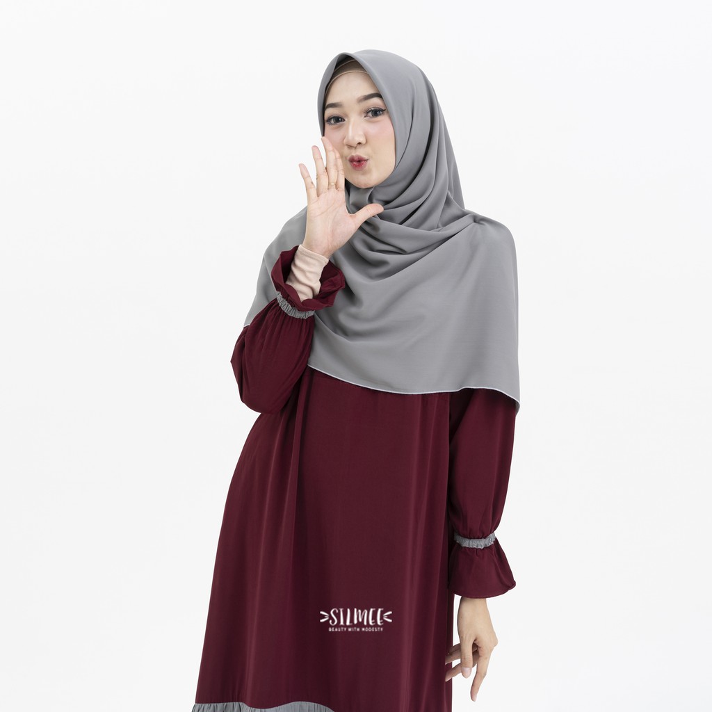 Silmee Khimar Syarí Alina - Jilbab Instan Syari' ( Only Khimar )