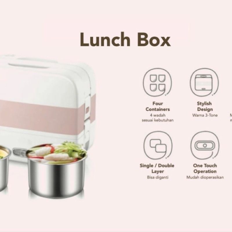 Olike Electric Lunchbox / Kotak Makan Elektrik