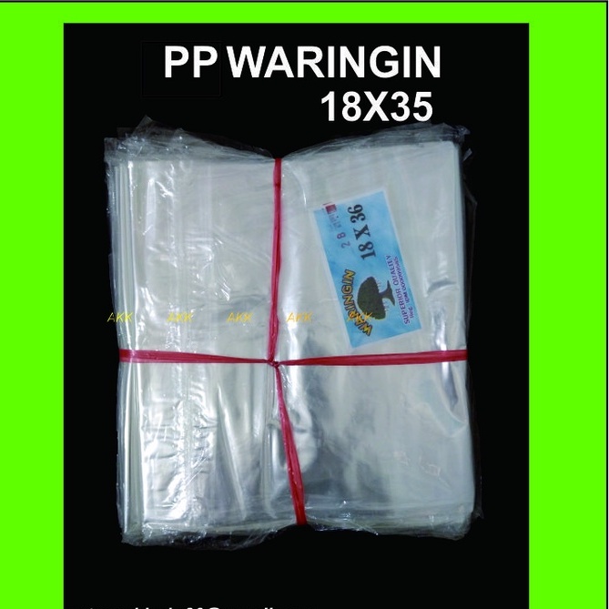 Plastik Kantong Pp Waringin 18x35