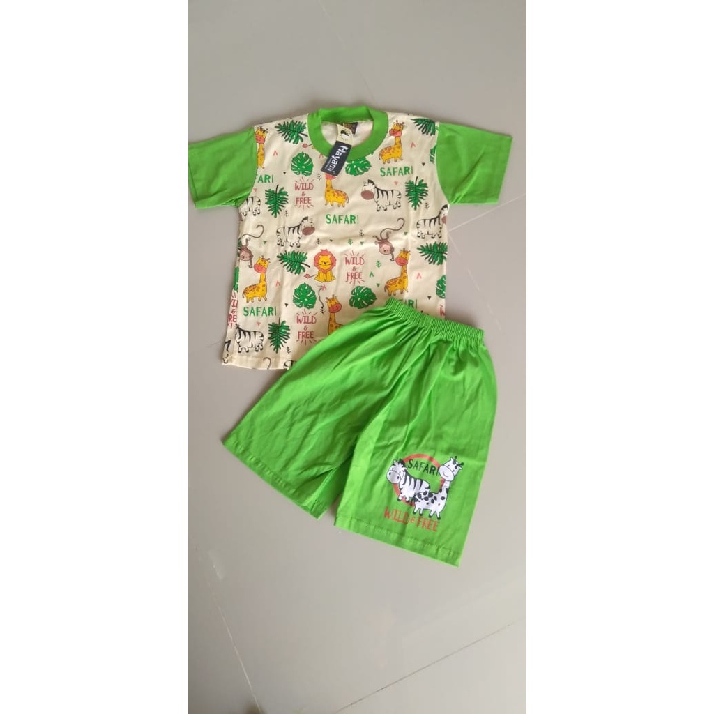 100% ORIGINAL SETELAN ANAK COWOK HAYAMI USIA 3-4 TAHUN