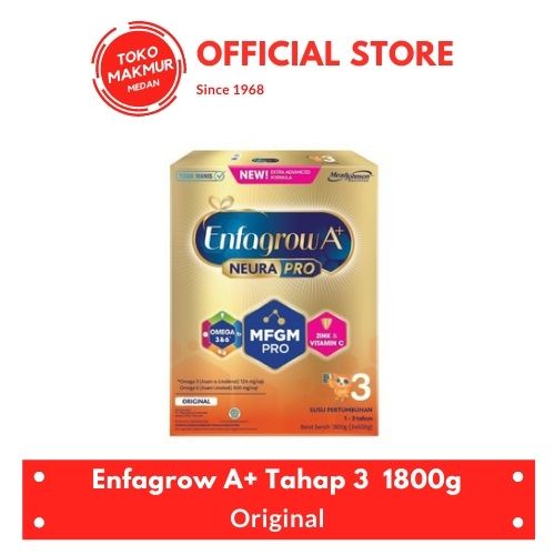 ENFAGROW A+ TAHAP 3 ORIGINAL 1800GR ( 1 - 3 TAHUN )