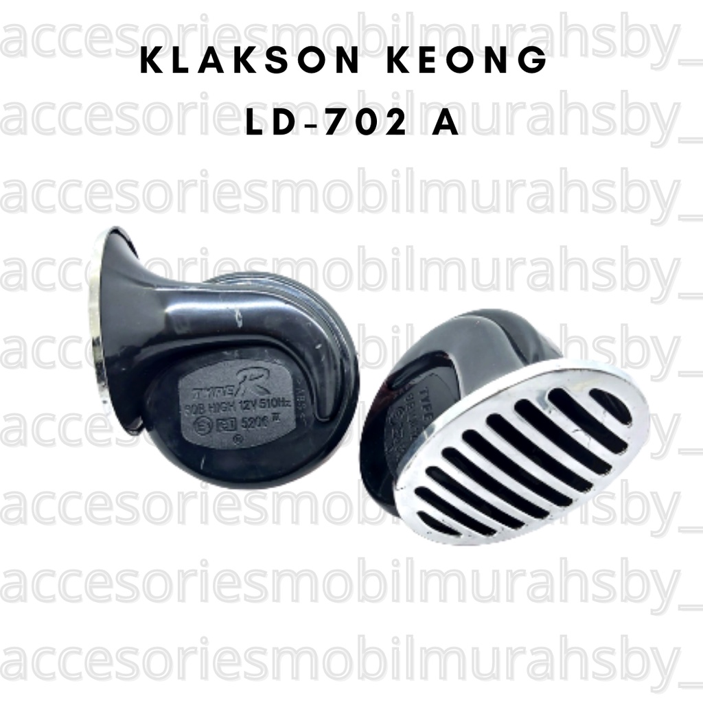 BEST SELLER KLAKSON KEONG DOBLE ISI DUA + Relay , SATU SUARA bisa untuk motor dan mobil 12v suara ngeBASS