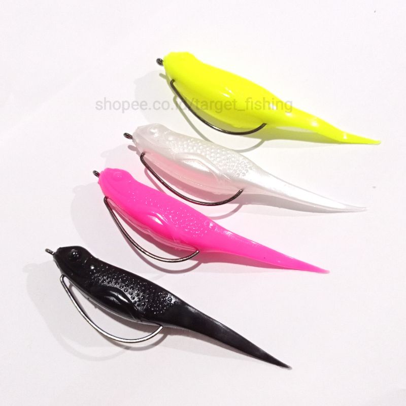 Soft Lure Berudu Skipping 12gram Tadpole - Umpan Casting Toman / Gabus