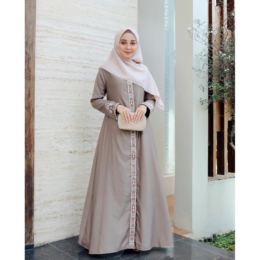 Nasa Dress / gamis kondangan muslimah wanita ootd murah
