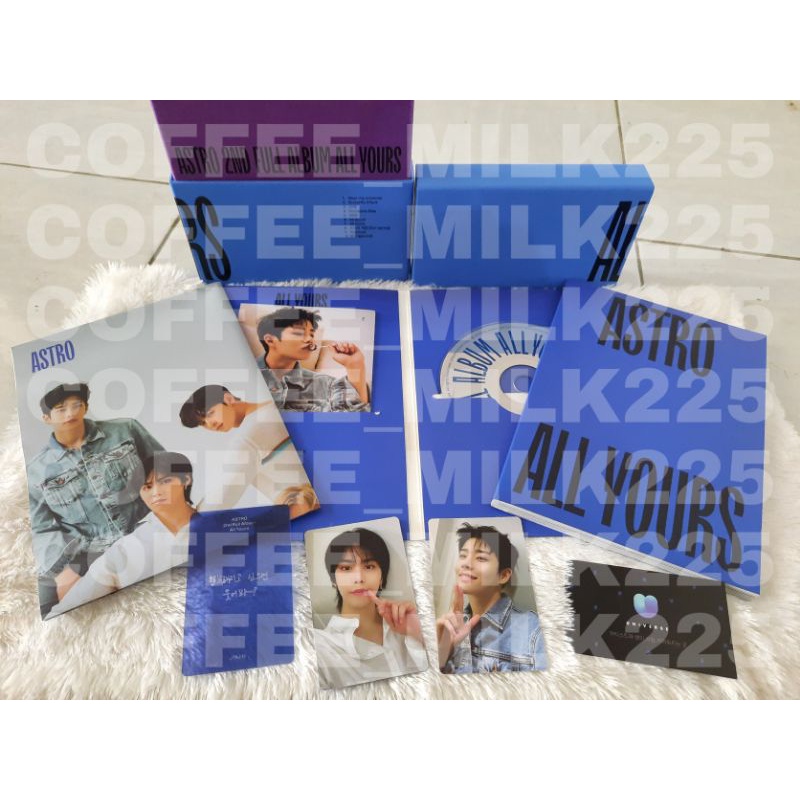 (( JUAL RUGI )) OFFICIAL ALBUM ASTRO ALL YOURS ME VERSI (tidak di jual terpisah)
